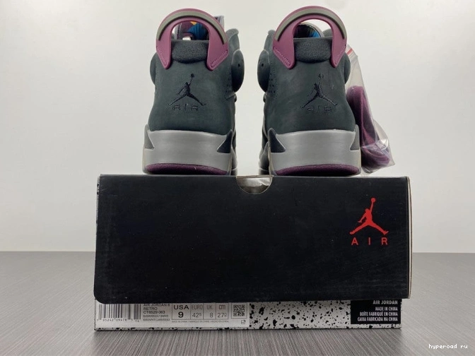 Air 6 "CT8529-063 "Bordeaux Jordan 0731